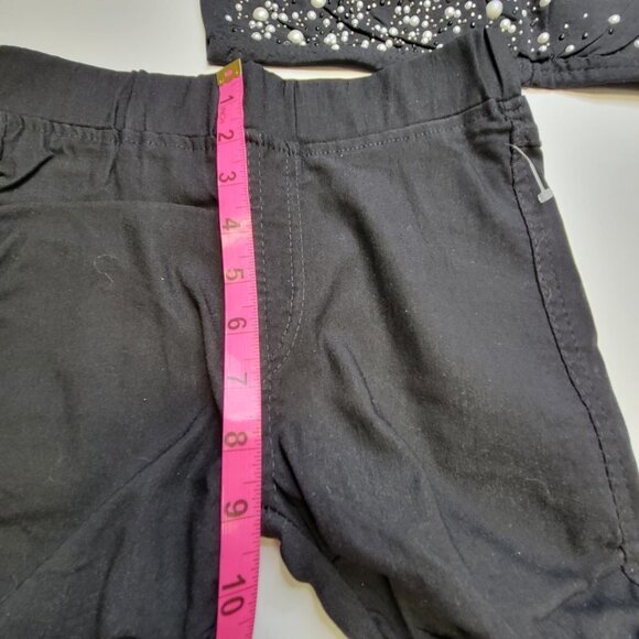 Sequin Black Pants Glitter Pants Jeggings Party Pants - Picture 6 of 12